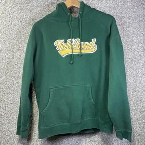 NELK Boys Hoodie Mens Large Green Full Send‎ Graphic Fleece Pullover Sweatshirt